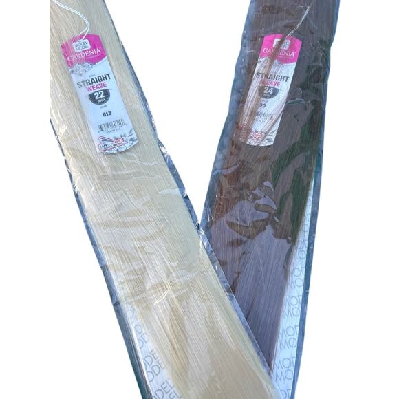 ─୨ৎ─ Model Model Blonde Brown Lot of 2 Straight Weaves (2C-093) - Picture 6 of 6